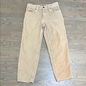 Empyre Kids Tan Corduroy Jeans.